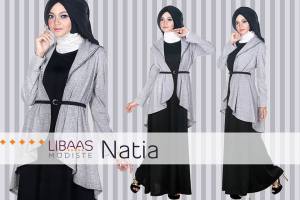 Natia Dress Grey by Libaas Modiste